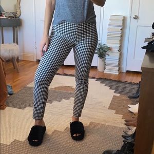 MID RISE GINGHAM PANT